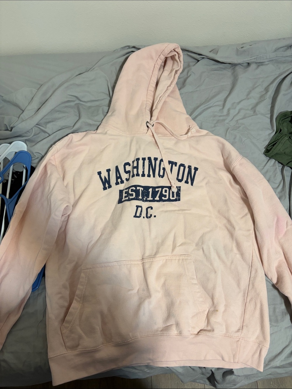 Washington D.C. Pink Pullover Hoodie